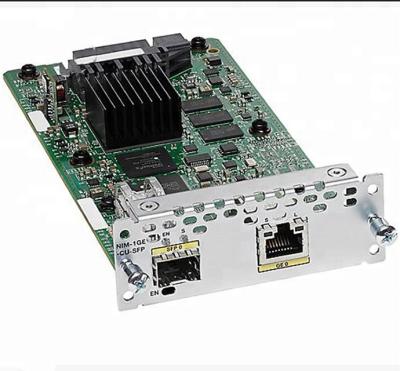China NIM-1GE-CU-SFP= Servidor de red Fuente de alimentación Modular 1 puerto Gigabit Ethernet en venta