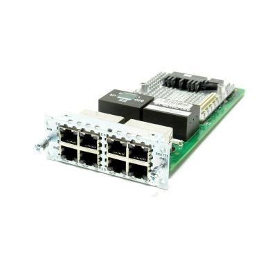 China NIM-8CE1T1-PRI 8 Port Gigabit Ethernet Card Multiflex Trunk Voice / Channelized for sale