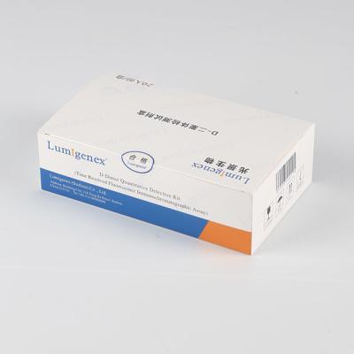 China ISO13485 POC Test Kit , Whole Blood D-Dimer Biochemistry Kits for sale