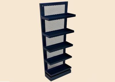 China Metal Power Coated Retail Store Display Shelves , Commercial Shop Display Racks for sale