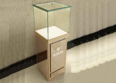China Modern Jewelry Glass Display Cabinet With Lights , Retail Jewelry Display Cases for sale