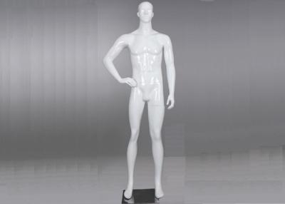 China Male Window Display Mannequin / Clothing Store Mannequins With Steel Base for sale