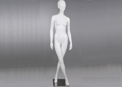 China Fashion Fibergalss Full Body Shop Display Mannequin Female Dummy With Wig Hair for sale