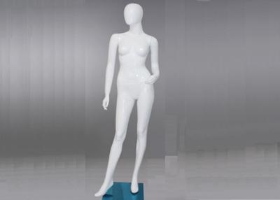 China Standing Pose Women Shop Display Mannequin For Store Window Display With Egg Face for sale