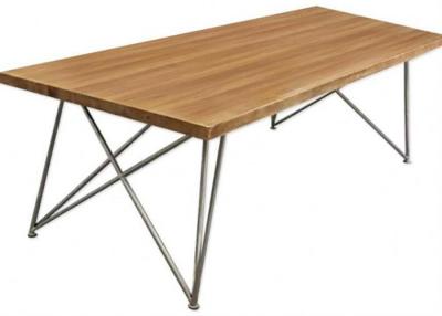 China Wooden Clothing Store Display Tables , Flooring Stand Merchandise Display Tables for sale