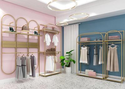 Китай Подгонянная выставочная витрина одежд магазина одежды женщин с подгонянным дизайном продается