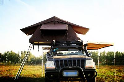中国 二重層のトラックの上のキャンピングカーのテントは、屋根の上のテント4x4車の部品を折ります 販売のため
