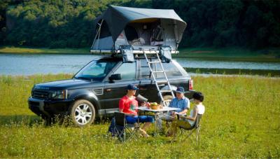China Hard Cover UV 50+ Roof Rack Pop Up Tent For Your Car 1 Year Warranty for sale
