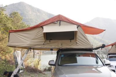 China Waterproof 4x4 Roof Top Tent Car Extension Tent With 6 Cm Thickness Mattress for sale