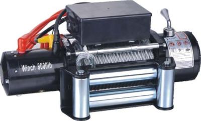 China Most popular powerful 12V 8000 lbs electric winch for off road for Jeep Wrangler for sale