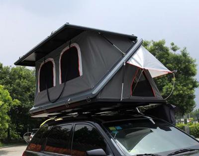 China Half Automatic Z Shaped Hard Shell Roof Top Tent for sale