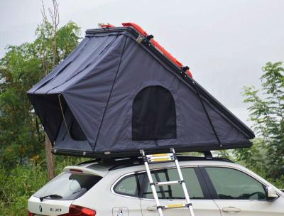 China Family Camping SUV Hard Shell 125cm 4x4 Roof Top Tent with Telescopic Ladder for sale