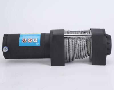 China Torno eléctrico del torno eléctrico impermeable de 12VDC 4500lbs que ata con alambre a Kit Kit With 50 pies de cable de acero en venta