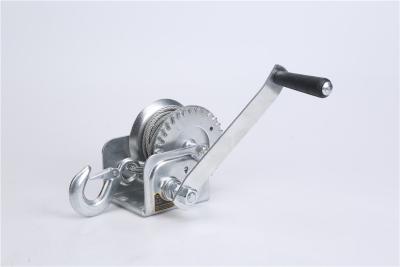 China 600LBS Carbon Steel Winding Tools Hand Crank Winch For Trailers for sale