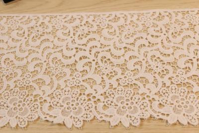 China 6 Inch Guipure Lace Trims OEM Available For Multiusage British Style for sale