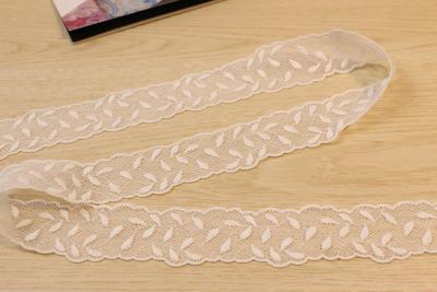 China Ajustes entremezclados del cordón del guipur, cinta floral respirable del cordón en venta