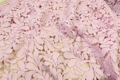 China DTM Guipure Lace Fabric By The Yard Multifunctional water soluble interlining for sale
