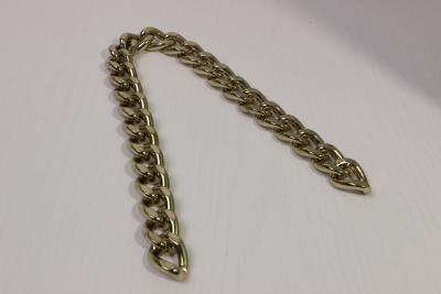 China Jewelry Metal Handbag Chains 20mm Width 128g Weight Leadfree for sale