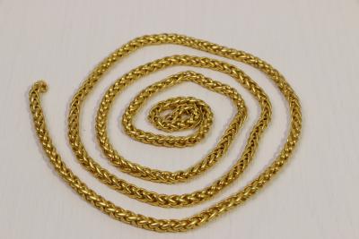 China Chunky Gold Purse Chain Untarnishable de cobre amarillo para multiusos en venta