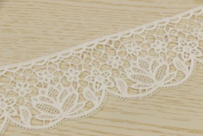 China 100% Polyester Decorative Chemical Lace Trim For Dressing And Bedding for sale