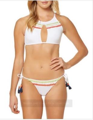China JESSICA SIMPSON Keyhole Bikini Top for sale