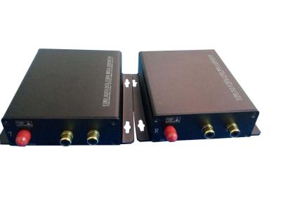 China 2-ch RCA audio to fiber converter,1-ch stereo audio over fiber extender for sale