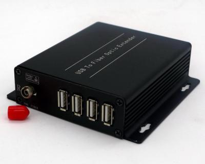 China 4 Fort USB 2.0 Fiber Optic Extender,FC/ST/SC opitonal for sale