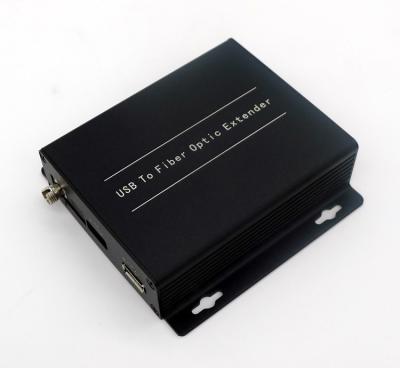 China Fiber optical USB2.0 extender,USB2.0 Fiber transmitter and receiver,USB2.0 to fiber optic for sale