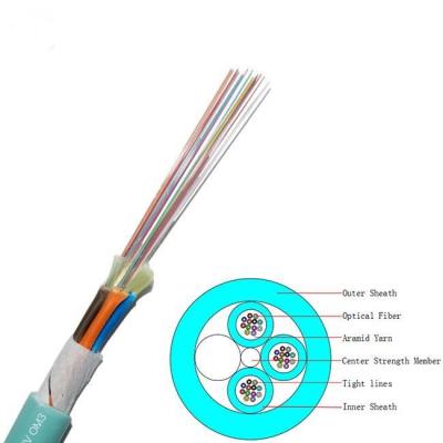 China GJFJV OM3 36 Core Tight Buffer Indoor Fiber Optic Cable for sale