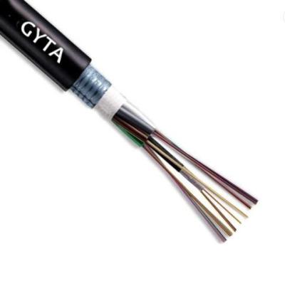 China Chaqueta 24 de GYTS GYTA G657 PE 36 38 cable óptico de la fibra al aire libre de 48 bases en venta