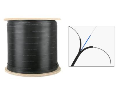 China 1 Core FTTH Single Mode Indoor Fiber Optic Cable With LSZH Jacket for sale