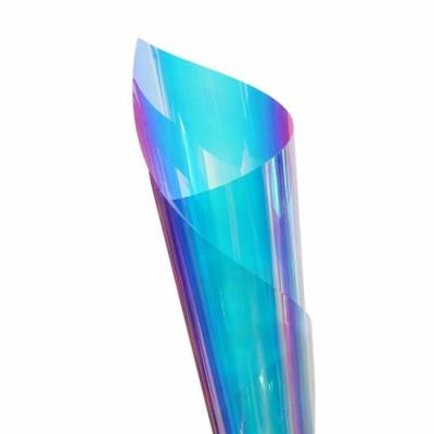 China Película plástica decorativa de las capas multi/película transparente del arco iris 20 micrones con gran súplica en venta