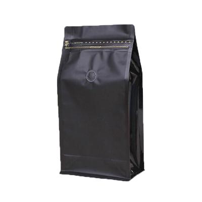 China Escudete lateral inferior plano 100g de YC bolsos de café de 12 onzas con la válvula en venta