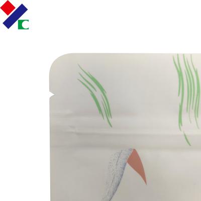 China Los bolsos de café abonablees biodegradables de impresión de encargo del PLA se colocan encima de la bolsa de empaquetado de papel de Kraft en venta