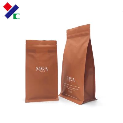 China Matte Varnish Heat Seal Coffee Bags 1.5Lb Customized Logo for sale