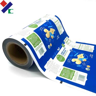 China Nuts Food Candy Printed BOPP Film , 60 Microns Plastic Packaging Roll Film ISO 9001 for sale