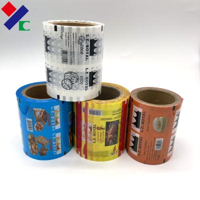 China Flexible Plastic Sachet Metallic Food Packaging Film Roll Spice Powder Custom Printed for sale