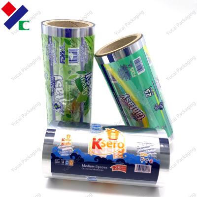 China Candy OPP Plastic Roll Film Food Grade Custom Printing Snack Sachet Packaging for sale