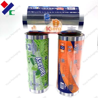 China FDA Food Packaging Film Roll Bopp Cpp Transparent Lamination Plastic Roll for sale
