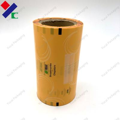 China Printed Laminated Bopp Food Packaging Film Roll 1000m Self Heating for sale