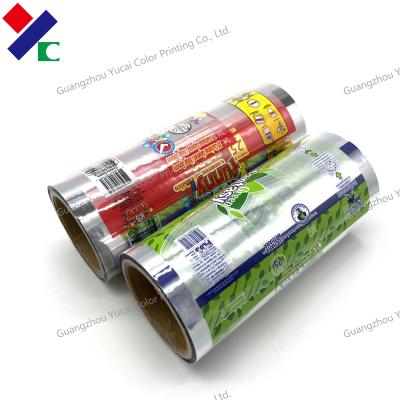 China Tomato Sauce Spout Pouch Packing Film Roll Ketchup Sachet Paste Bags for sale