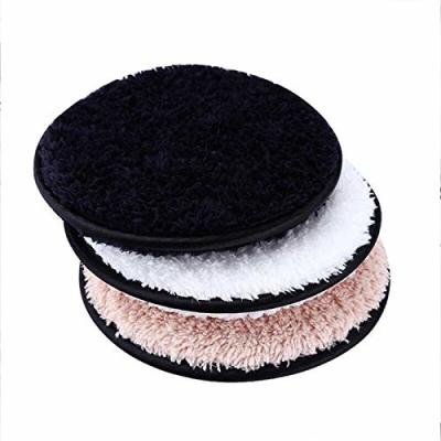 China Microfiber Makeup Remover Pads Reusable Bamboo with  Box Custom White Logo Color Feature Weight Water Cleaning Origin à venda