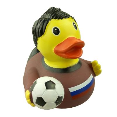 China El caucho cargado fútbol flotante Ducks el juguete EN71 EN62115 ASTM HR4040 de la bañera en venta