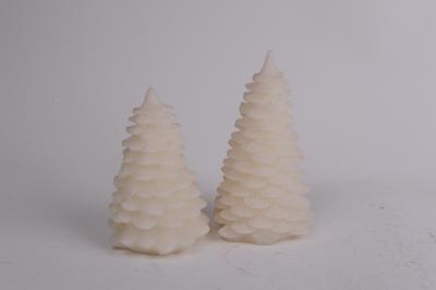 China Pine Scent Cone Realistic Luminara Tea Light LED Remote Control For Christmas OEM for sale