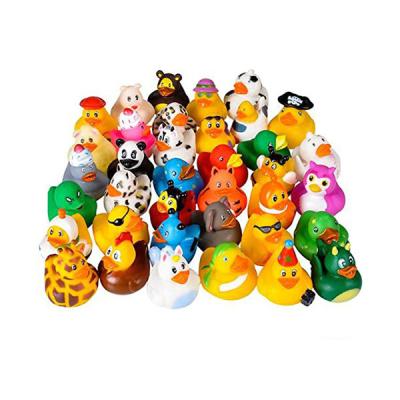 China Baby Bath Time Penguin Rubber Duck Toy 5cm Length For Collection Duck Lover for sale