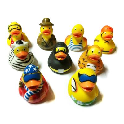 China Children Gifts Bath Toy Baby Rubber Duck Eco - Friendly No Battery for sale