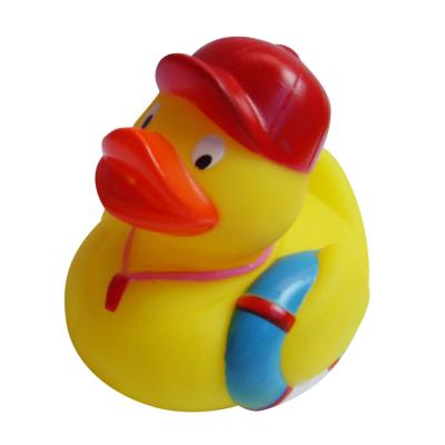 China Custom Vinyl Floating Plastic Baby Rubber Duck 8cm Size Soft And Textural Material for sale