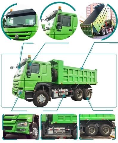 Quality Used Mining Dump Truck 10 Wheeler Hoover 6x4 Dump Truck for sale