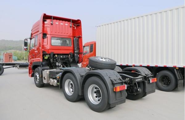 Quality Tianlong Dongfeng Tractor Trailer Truck Commercial Vehicle 375 HP 6X4 Tractor for sale