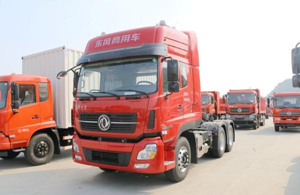 Quality Tianlong Dongfeng Tractor Trailer Truck Commercial Vehicle 375 HP 6X4 Tractor for sale